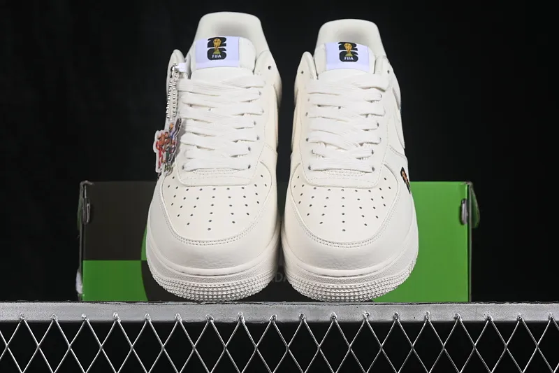 All categories Nk Air Force 1 Air Force series Nk Air Force 1 Low Air Force low top Nike Air Force 1'07 Low World Cup theme Air Force 1 low top casual sneakers DW8806-014